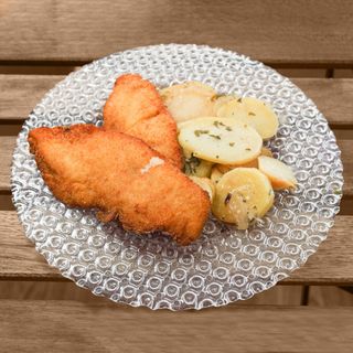 Escalopines De Pollo Empanados