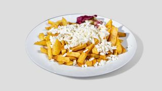 Cartofi prăjiţi cu brânză feta