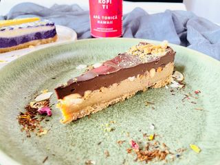 Tort caramel sărat- raw