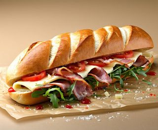 Panino con bistecca di manzo