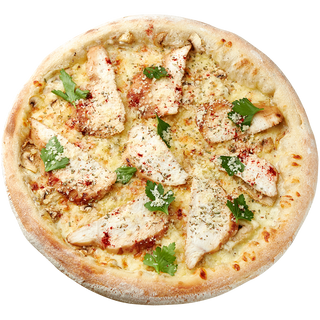 Піца Куряча з грибами 30 см (540 г)