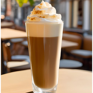 Café vienes con nata 