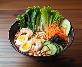 Ramen mix creveți