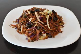 Nudle od pirinča sa povrćem