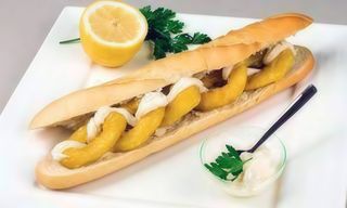 Bocata de Calamares Con Mayonesa