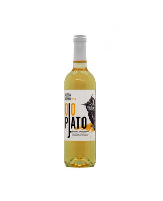 Botella vino Ojo  Plato 