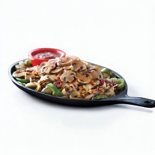 Mushroom Jack Chicken Fajitas