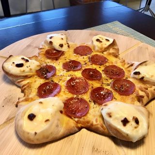 Pizza Portuguesa Com Borda Vulcão