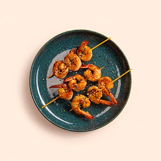 212. Yakitori de gambas (3 uds.)