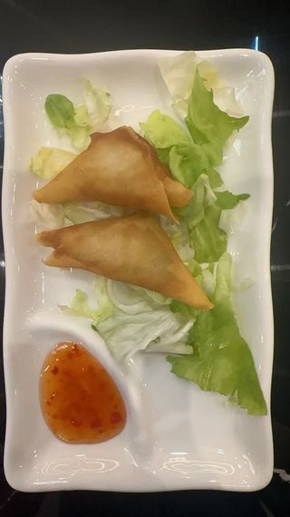 34. Samosa curry