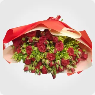 წითელი სპრეი ვარდი