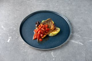 Сібас філе з овочами (160г)