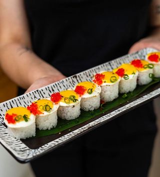 Uramaki de Ovo de Codorna Trufado 8 Peças