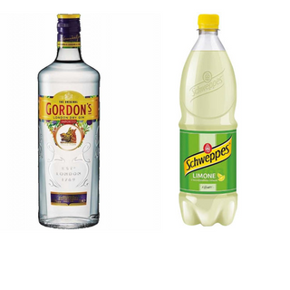 Gin Lemon Kit Gordon e Schweps Lemon