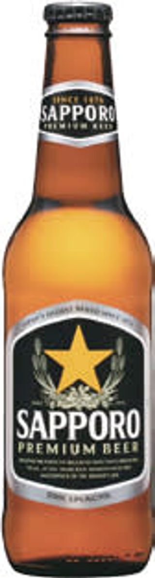 Cerveza japonesa sapporo 