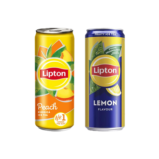Lipton piersici / lămâie (330 ml)