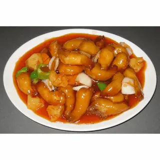 Gambas Con Salsa Agridulce