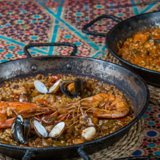 Paella de marisco