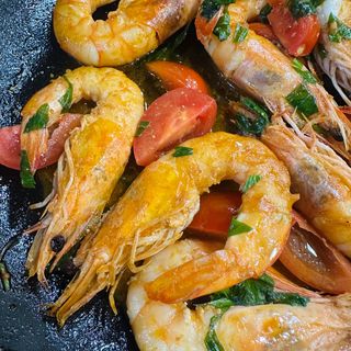 Скариди на тиган (300гр)