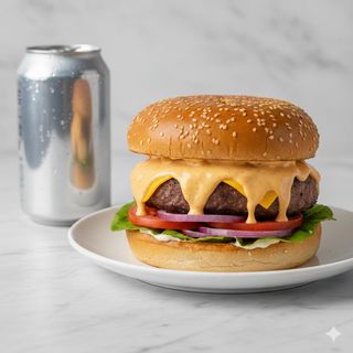 Hamburguesa De 4 Quesos