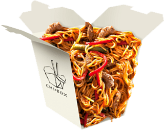 Somen cu carne de vită hot