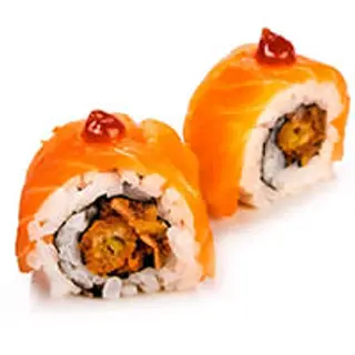 Angry salmon roll