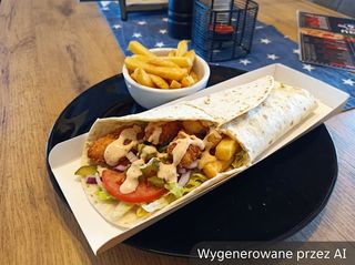 Tortilla Z Frytkami