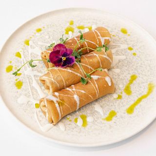 Блины с курицей