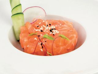 Tartare salmone