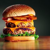 Smash  Hamburguesa Doble Delicious 