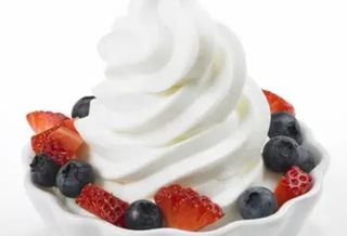 Helado de yogurt natural