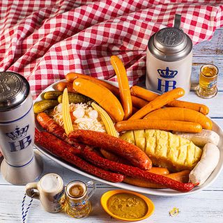 მიუნხენური სოსისების ასორტი (4 პერსონაზე)