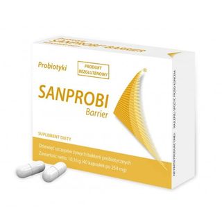 Probiotyki Barrier 40 kapsułek Sanprobi