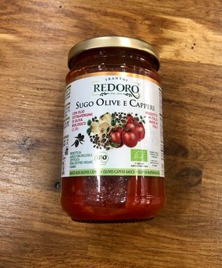 Salsa De Aceitunas Y Capers Bio Redoro Gr 300 Cristal