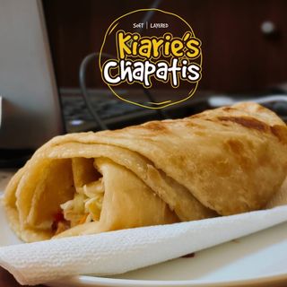 SAUCHA(chapati rolled with one sausage)