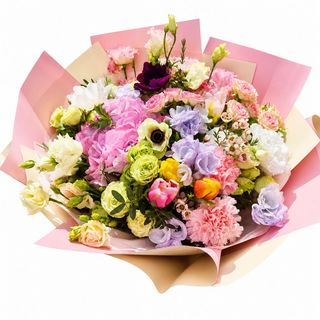 Buchet mixt pastelat