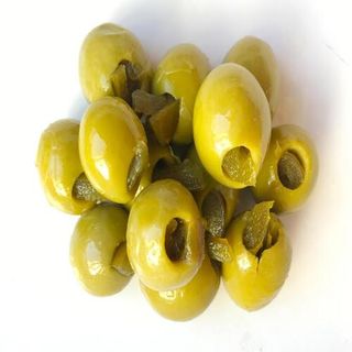 Gordal Rellena De Jalapeño  Tarrina 250 Gr.