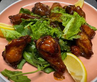 Крылышки в кисло-сладком соусе