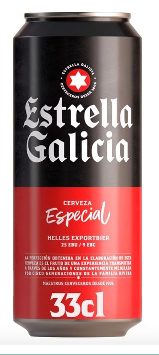 Cerveza estrella Galicia 