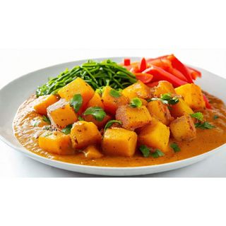 Stewed Matoke with Vegetables