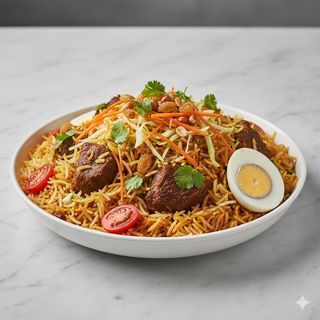 Beef biryani