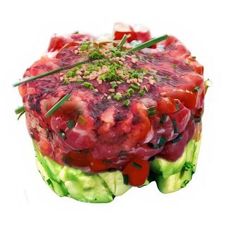 Tartar De Salmón Con Trufa