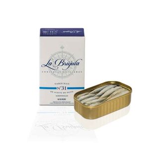 Sardinas En Aceite De Oliva La Brújula 16/20Piezas