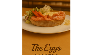 Toast/bruschetta z łososiem