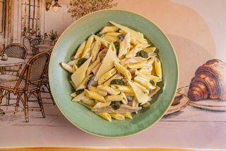 Linguine Alfredo Poulet
