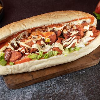 მექსიკური კარტოფილი ფრით პურში