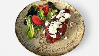 Vinete cu ciuperci gratinate