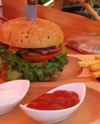 Rustic Big Burger