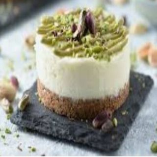 Cheesecake Monoporzione Media con Pistacchio e Smarties