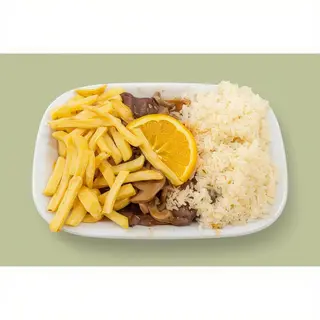 1 Bifinhos Vitela c/cogumelos